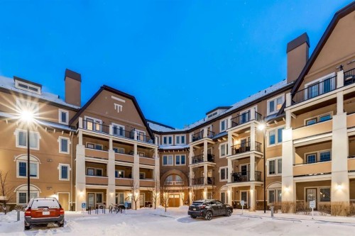 316-30 Mahogany Mews Se, Calgary, AB - Outdoor With Balcony With Facade