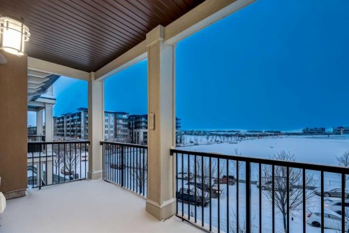 316-30 Mahogany Mews Se, Calgary, AB - Outdoor With Balcony With Exterior
