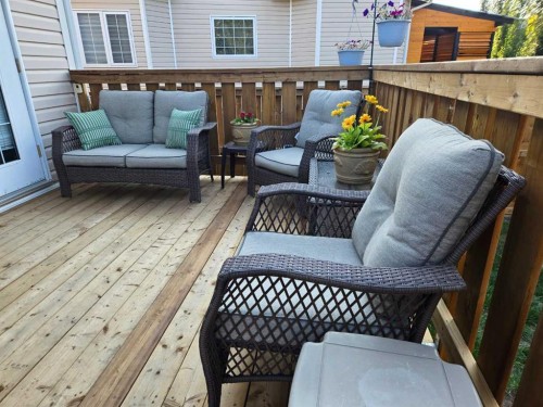 1310 23 Avenue, Didsbury, AB - Outdoor With Deck Patio Veranda With Exterior