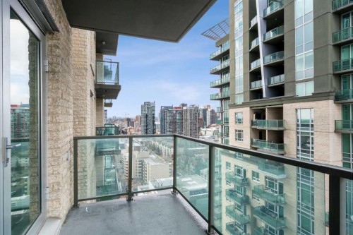 1804-210 15 Avenue Se, Calgary, AB - Outdoor With Balcony