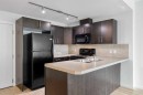 1804-210 15 Avenue Se, Calgary, AB  - Indoor Photo Showing Kitchen With Double Sink 
