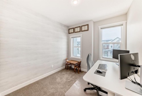 36 Carringvue Way Nw, Calgary, AB - Indoor Photo Showing Office