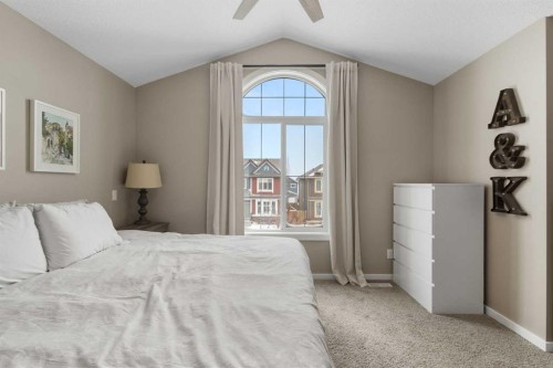 41 Marquis Common Se, Calgary, AB - Indoor Photo Showing Bedroom