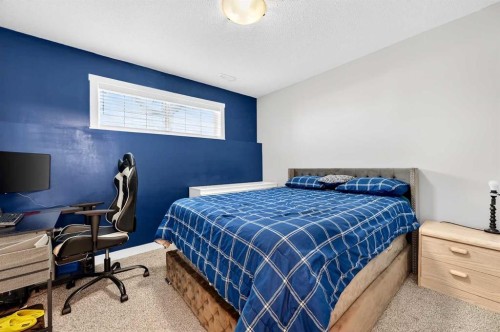 312 Martin Crossing Way Ne, Calgary, AB - Indoor Photo Showing Bedroom
