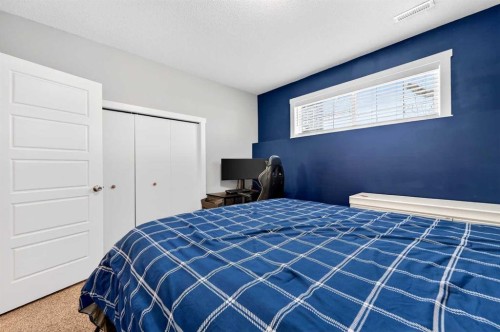 312 Martin Crossing Way Ne, Calgary, AB - Indoor Photo Showing Bedroom