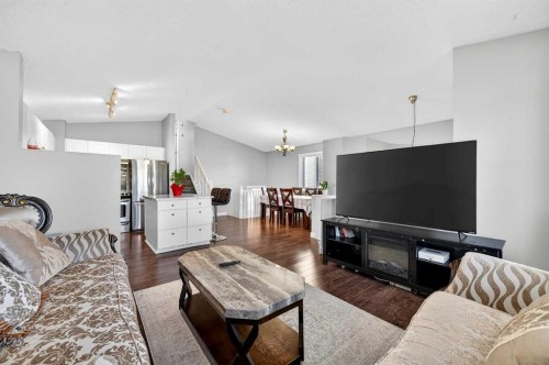 312 Martin Crossing Way Ne, Calgary, AB - Indoor Photo Showing Living Room