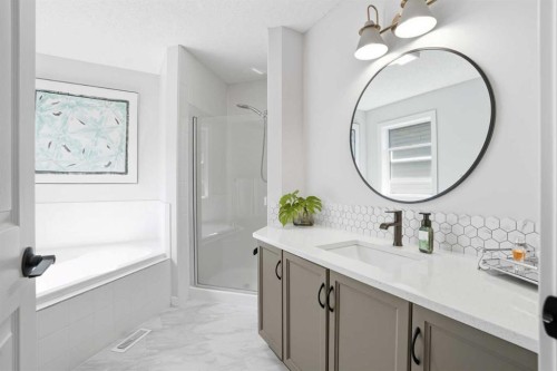 270 Everoak Drive Sw, Calgary, AB - Indoor Photo Showing Bathroom