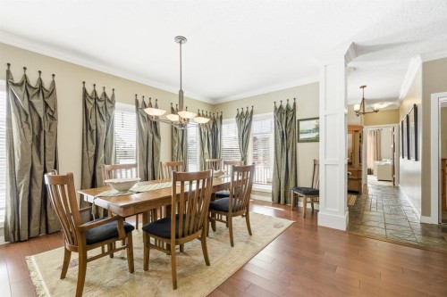 4 Bridle Estates Road Sw, Calgary, AB - Indoor Photo Showing Dining Room