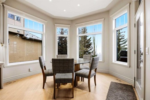 140 Gleneagles Landing, Cochrane, AB - Indoor Photo Showing Dining Room