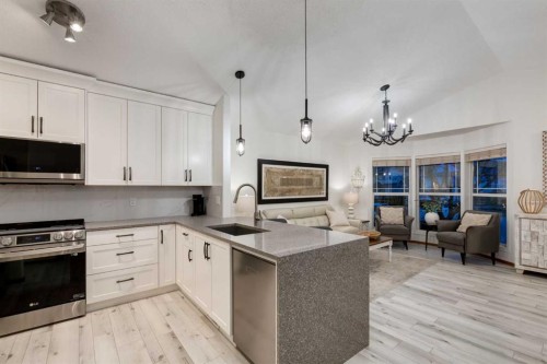 117 Cramond Crescent Se, Calgary, AB - Indoor Photo Showing Kitchen With Upgraded Kitchen