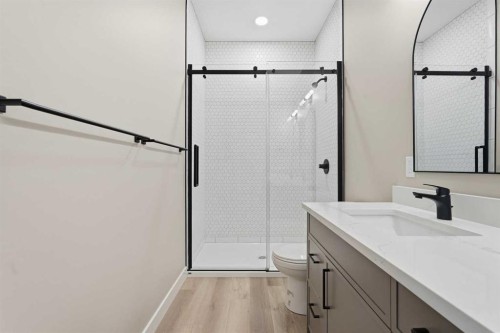 124 Coote Street, Cayley, AB - Indoor Photo Showing Bathroom