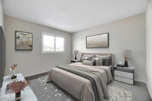 29-131 Templehill Drive Ne, Calgary, AB - Indoor Photo Showing Bedroom
