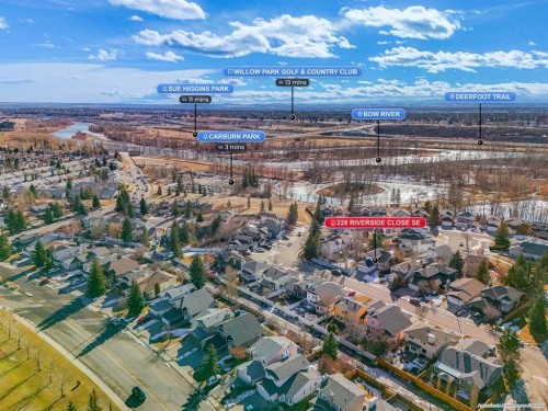 228 Riverside Close Se, Calgary, AB - Outdoor With View