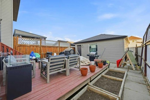70 Skyview Point Green Ne, Calgary, AB - Outdoor With Deck Patio Veranda With Exterior