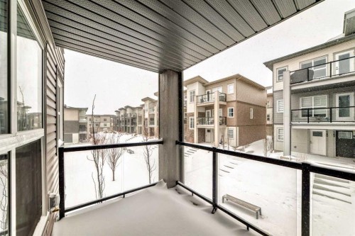 44 Spring Creek Common Sw, Calgary, AB - Outdoor With Balcony With Exterior