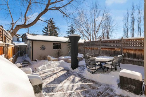 448 13 Street Nw, Calgary, AB - Outdoor With Deck Patio Veranda