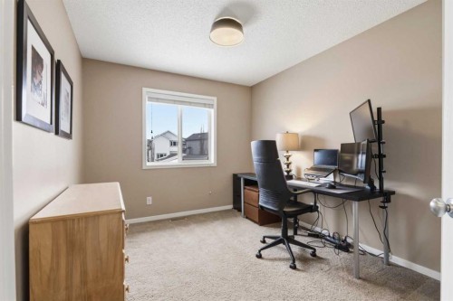 35 Sage Hill Way Nw, Calgary, AB - Indoor Photo Showing Office