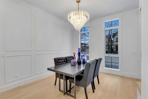 1727 19 Avenue Nw, Calgary, AB - Indoor Photo Showing Dining Room