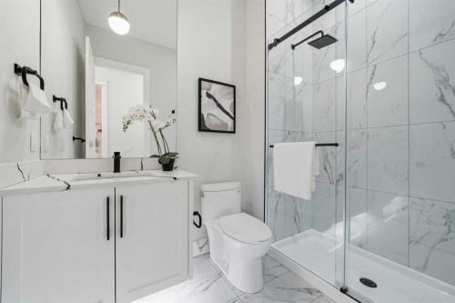 425 Watercrest Place, Chestermere, AB - Indoor Photo Showing Bathroom