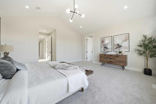 425 Watercrest Place, Chestermere, AB - Indoor Photo Showing Bedroom