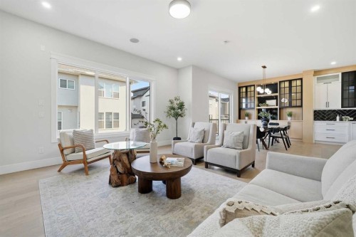 425 Watercrest Place, Chestermere, AB - Indoor Photo Showing Living Room