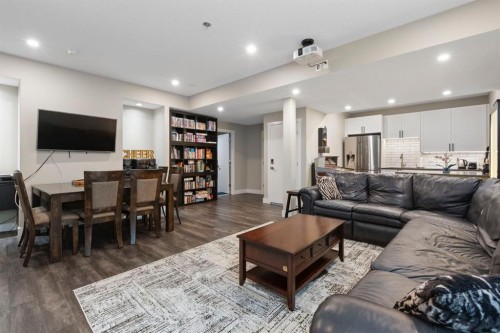 13 Arrowleaf Landing, Rural Rocky View County, AB - Indoor Photo Showing Living Room