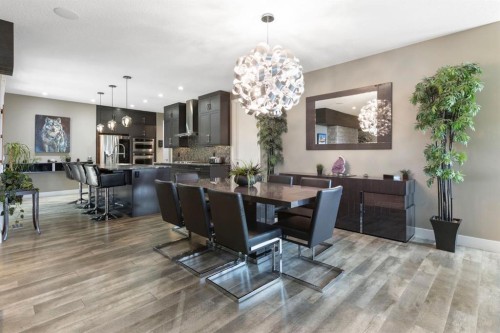 13 Arrowleaf Landing, Rural Rocky View County, AB - Indoor Photo Showing Dining Room