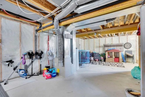 88 Saddlebrook Common Ne, Calgary, AB - Indoor Photo Showing Basement