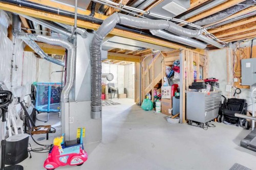 88 Saddlebrook Common Ne, Calgary, AB - Indoor Photo Showing Basement