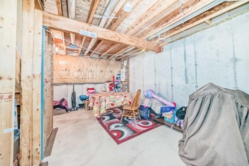 147 Saddlebrook Point Ne, Calgary, AB - Indoor Photo Showing Basement