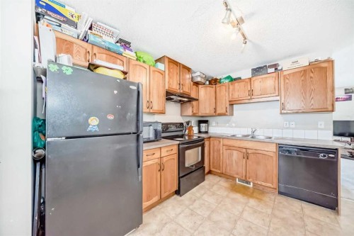 147 Saddlebrook Point Ne, Calgary, AB - Indoor Photo Showing Kitchen With Double Sink