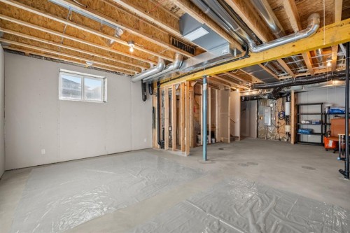 152 Sage Hill Heights Nw, Calgary, AB - Indoor Photo Showing Basement