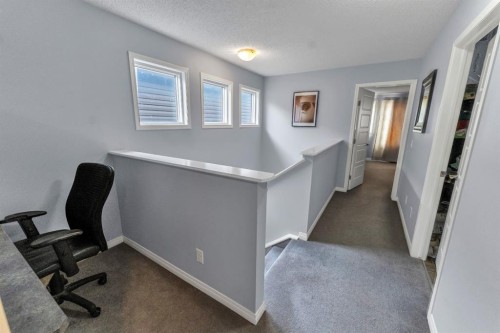 281 Cornerstone Passage Ne, Calgary, AB - Indoor Photo Showing Office