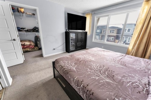 281 Cornerstone Passage Ne, Calgary, AB - Indoor Photo Showing Bedroom