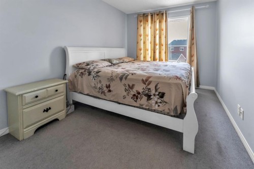 281 Cornerstone Passage Ne, Calgary, AB - Indoor Photo Showing Bedroom