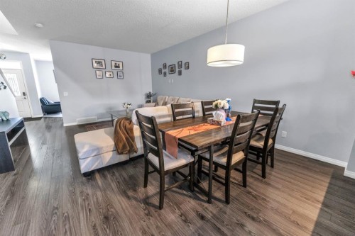 281 Cornerstone Passage Ne, Calgary, AB - Indoor Photo Showing Dining Room