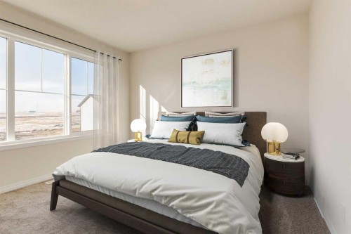 115 Montane Link Se, High River, AB - Indoor Photo Showing Bedroom