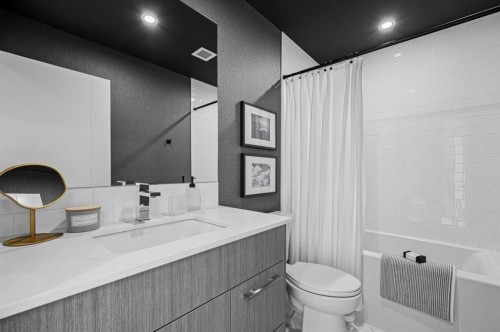 440-110 18A Street Nw, Calgary, AB - Indoor Photo Showing Bathroom