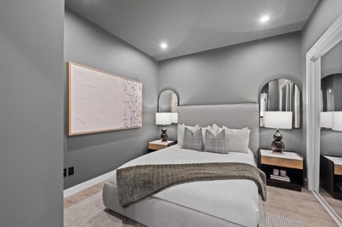 333-110 18A Street Nw, Calgary, AB - Indoor Photo Showing Bedroom