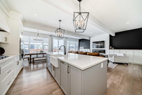 29 Cranbrook Mount Se, Calgary, AB - Indoor Photo Showing Kitchen With Upgraded Kitchen