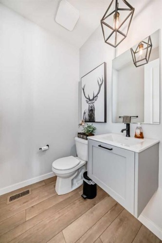 29 Cranbrook Mount Se, Calgary, AB - Indoor Photo Showing Bathroom