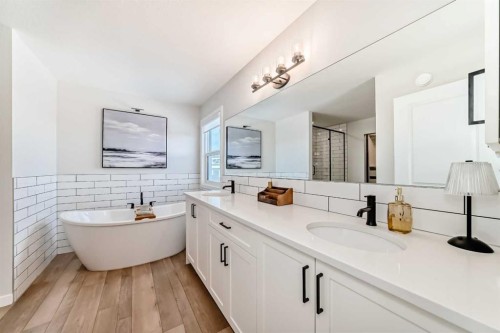 29 Cranbrook Mount Se, Calgary, AB - Indoor Photo Showing Bathroom