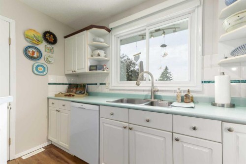 23 Whitlock Close Ne, Calgary, AB - Indoor Photo Showing Kitchen With Double Sink