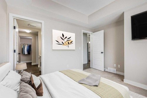 1511-2461 Baysprings Link Sw, Airdrie, AB - Indoor Photo Showing Bedroom