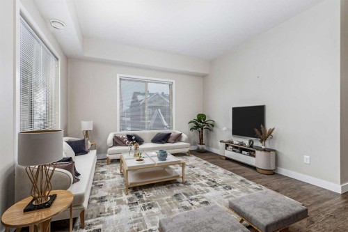 1511-2461 Baysprings Link Sw, Airdrie, AB - Indoor Photo Showing Living Room
