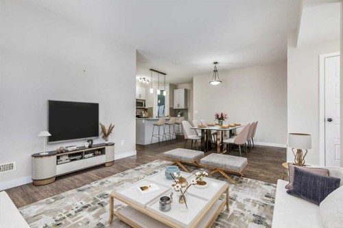 1511-2461 Baysprings Link Sw, Airdrie, AB - Indoor Photo Showing Living Room