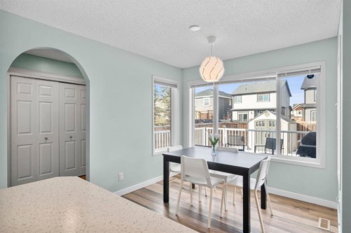 327 Copperstone Grove Se, Calgary, AB - Indoor Photo Showing Dining Room