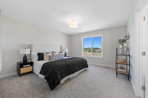 213 Clearview Court, Chestermere, AB - Indoor Photo Showing Bedroom