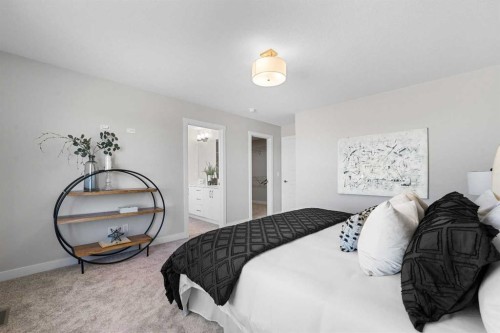213 Clearview Court, Chestermere, AB - Indoor Photo Showing Bedroom