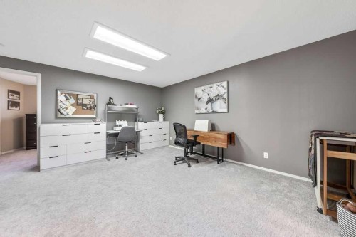 10 Bow Point, Cochrane, AB - Indoor Photo Showing Office
